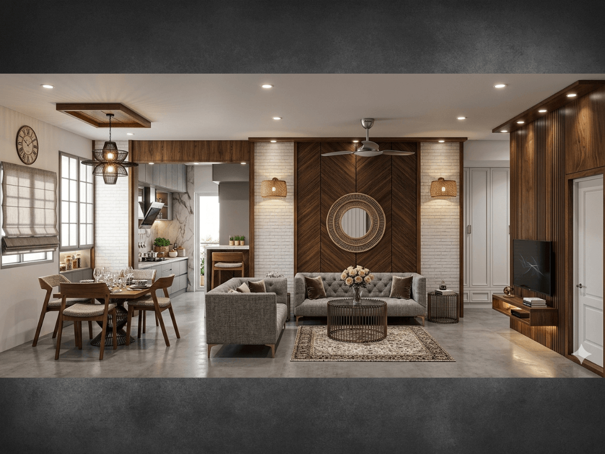 Home office interior design in Bangalore by VTC Interiorr