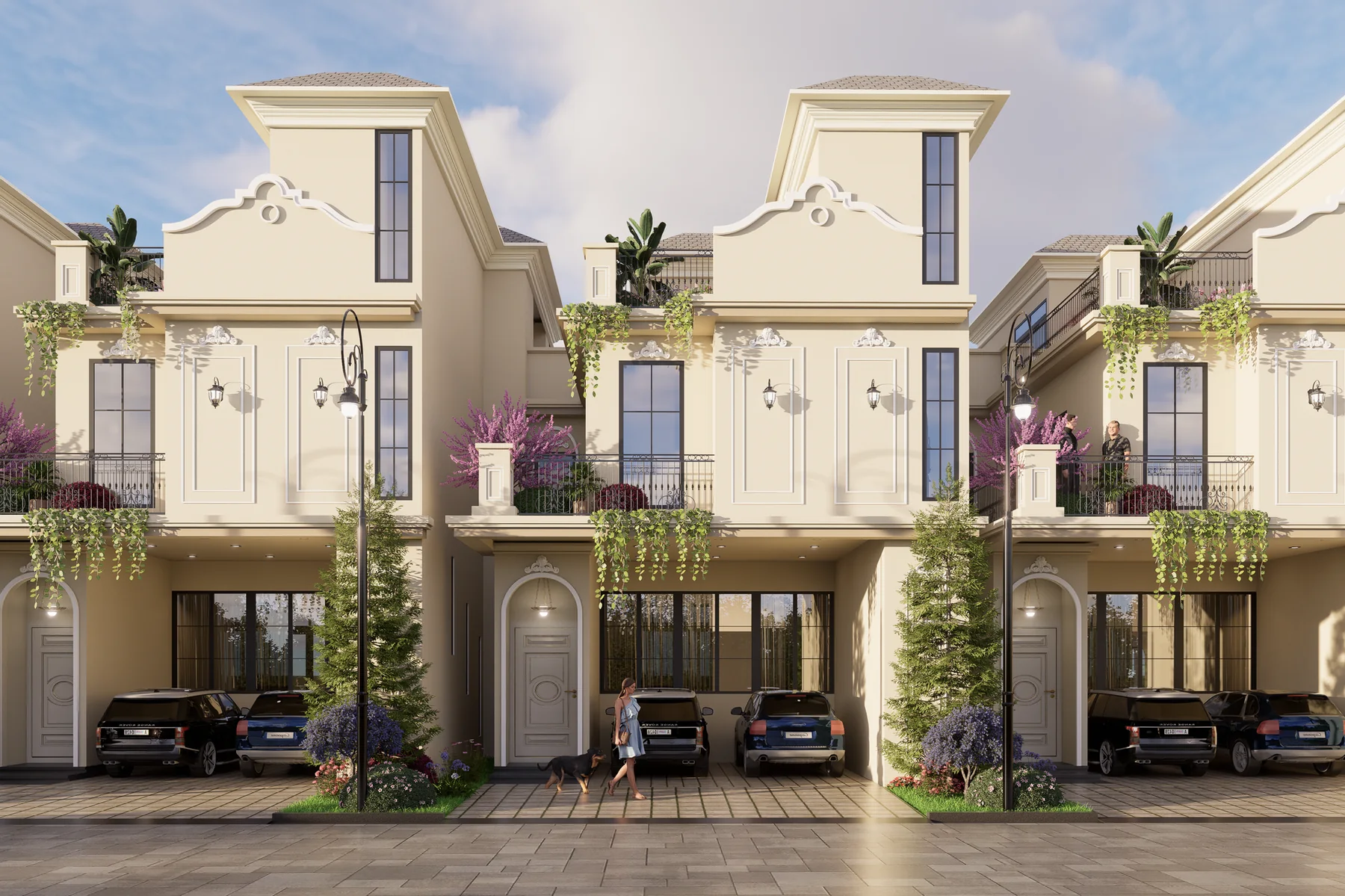 Architectural visualisation of Bodhi Villas in Varthur–Whitefield