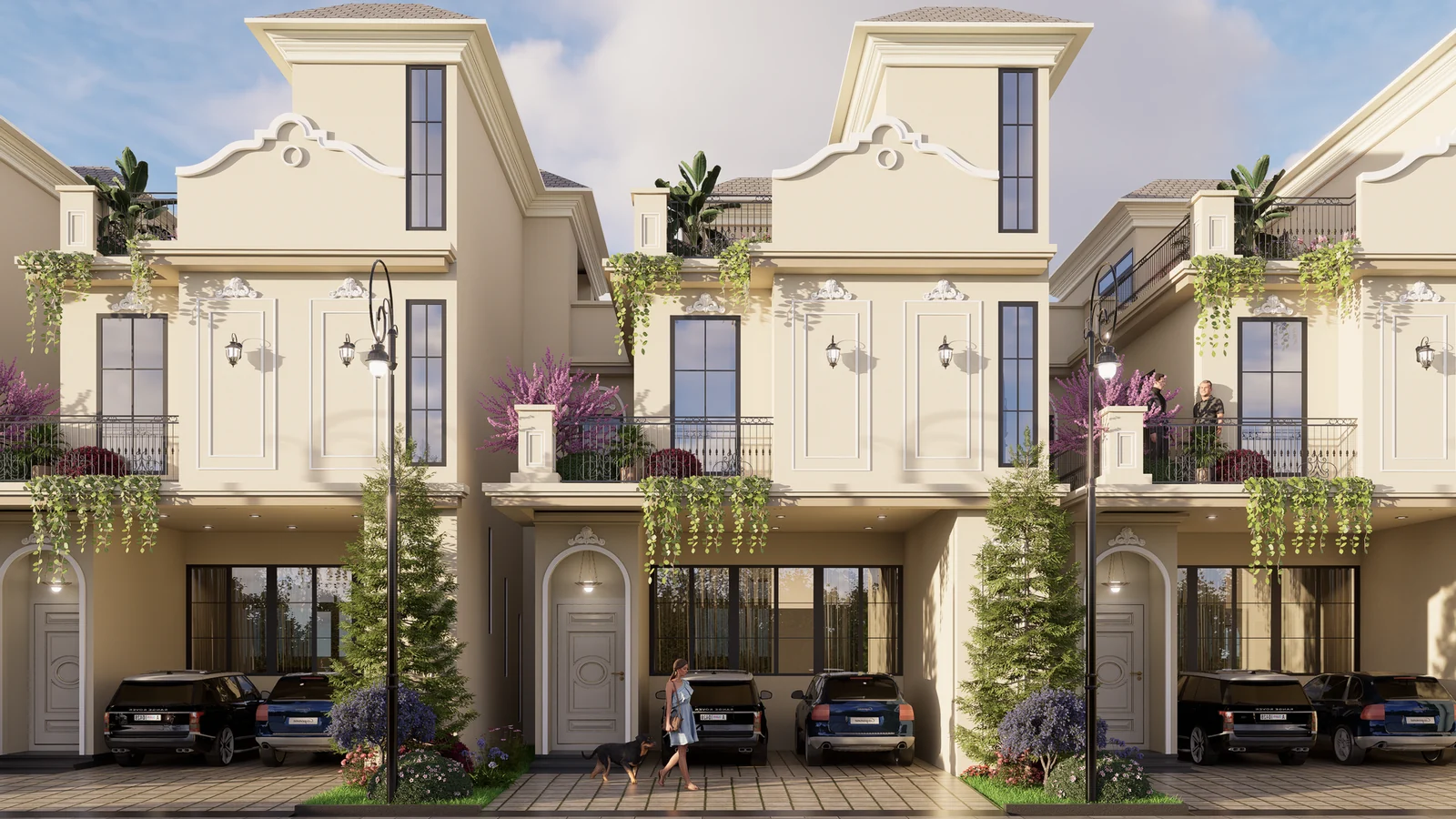 Bodhi Villas architectural visualisation used as the project video preview